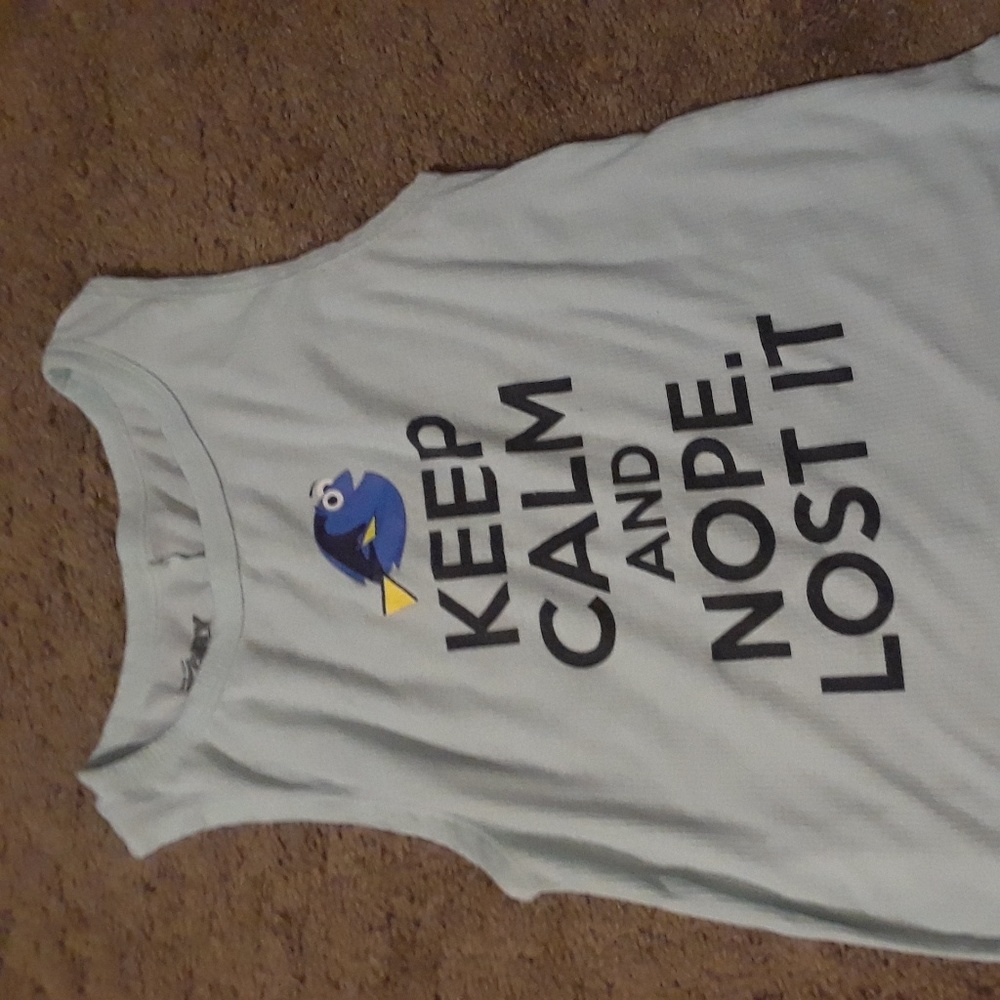 Light blue medium dory tank